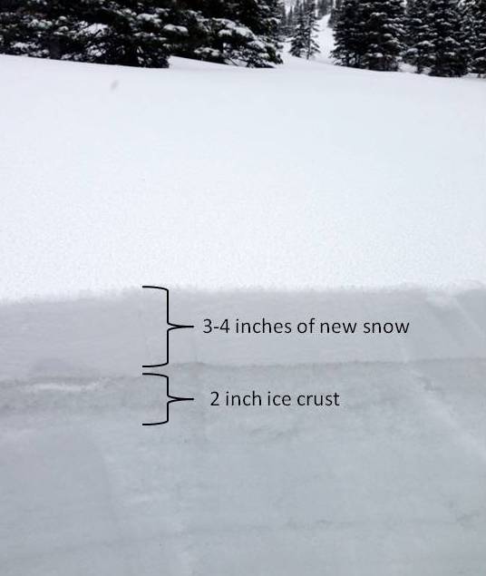 New Snow Instability - 2 April 15